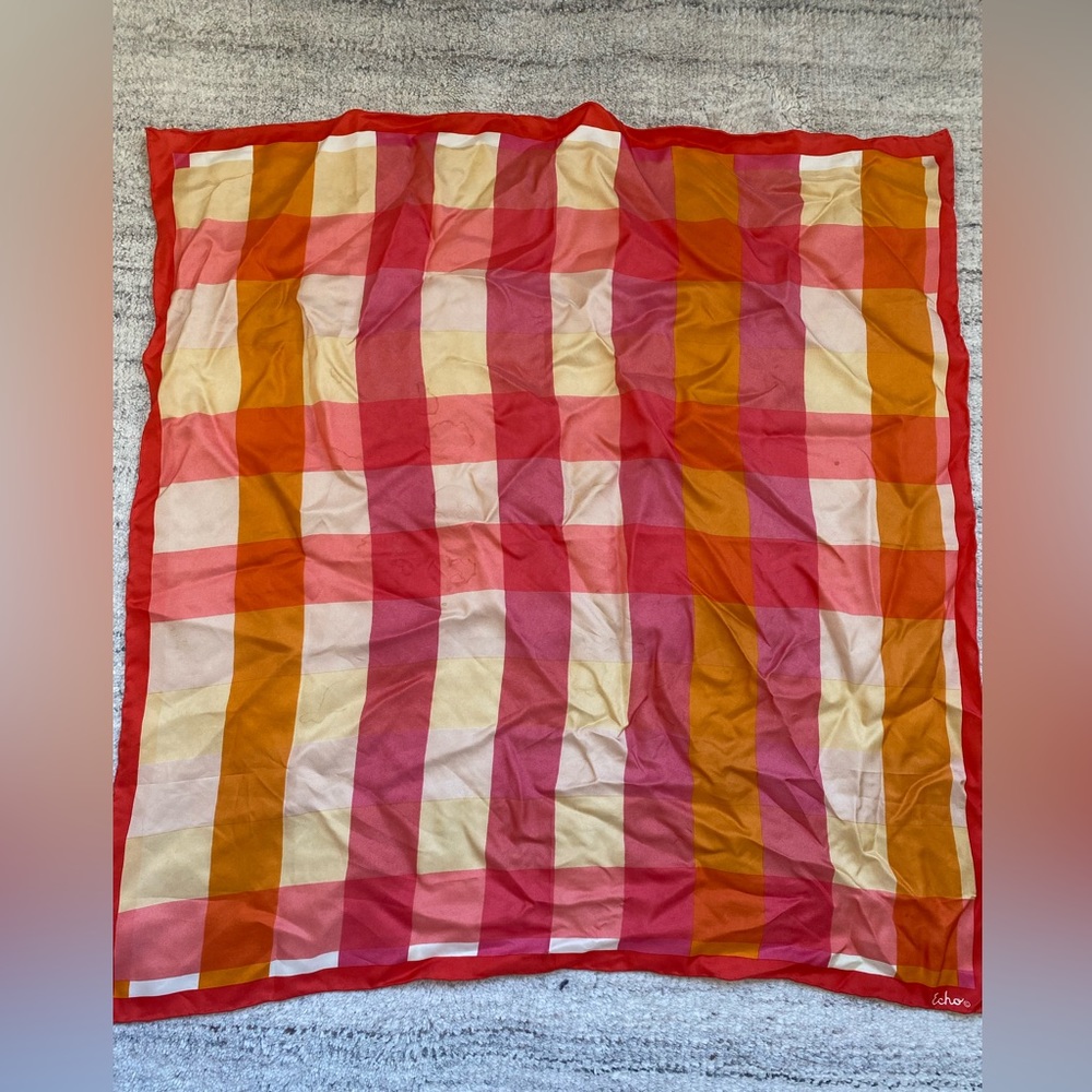 ECHO New York vintage silk scarf